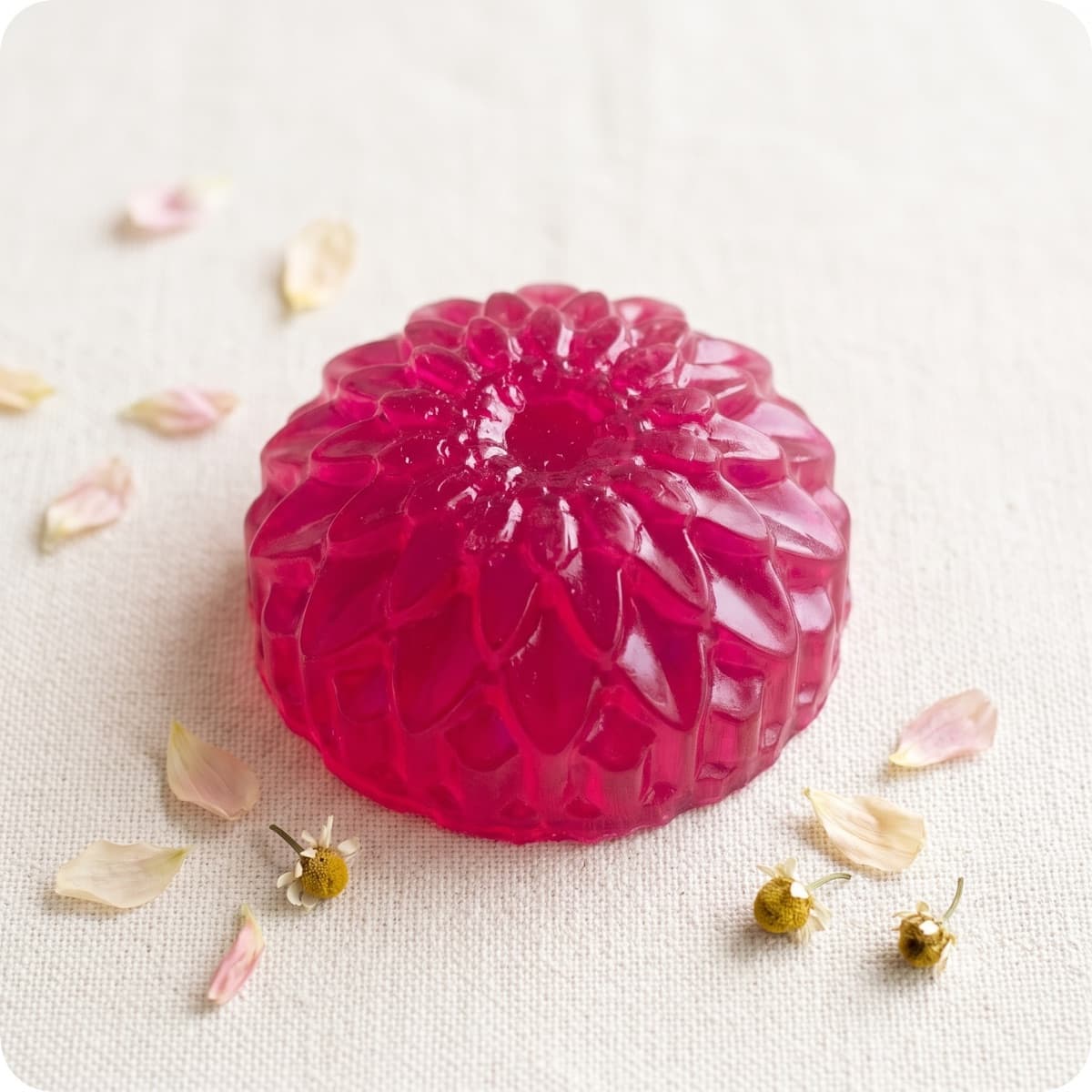 Ginger Lily Glow handmade floral soap bar — Florush