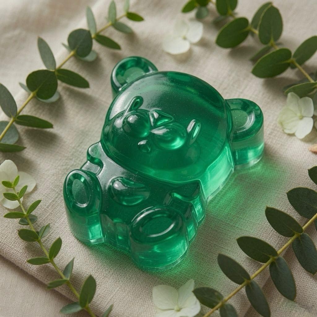 Bruno the Bear · Eucalyptus Mist handmade soap bar — Florush