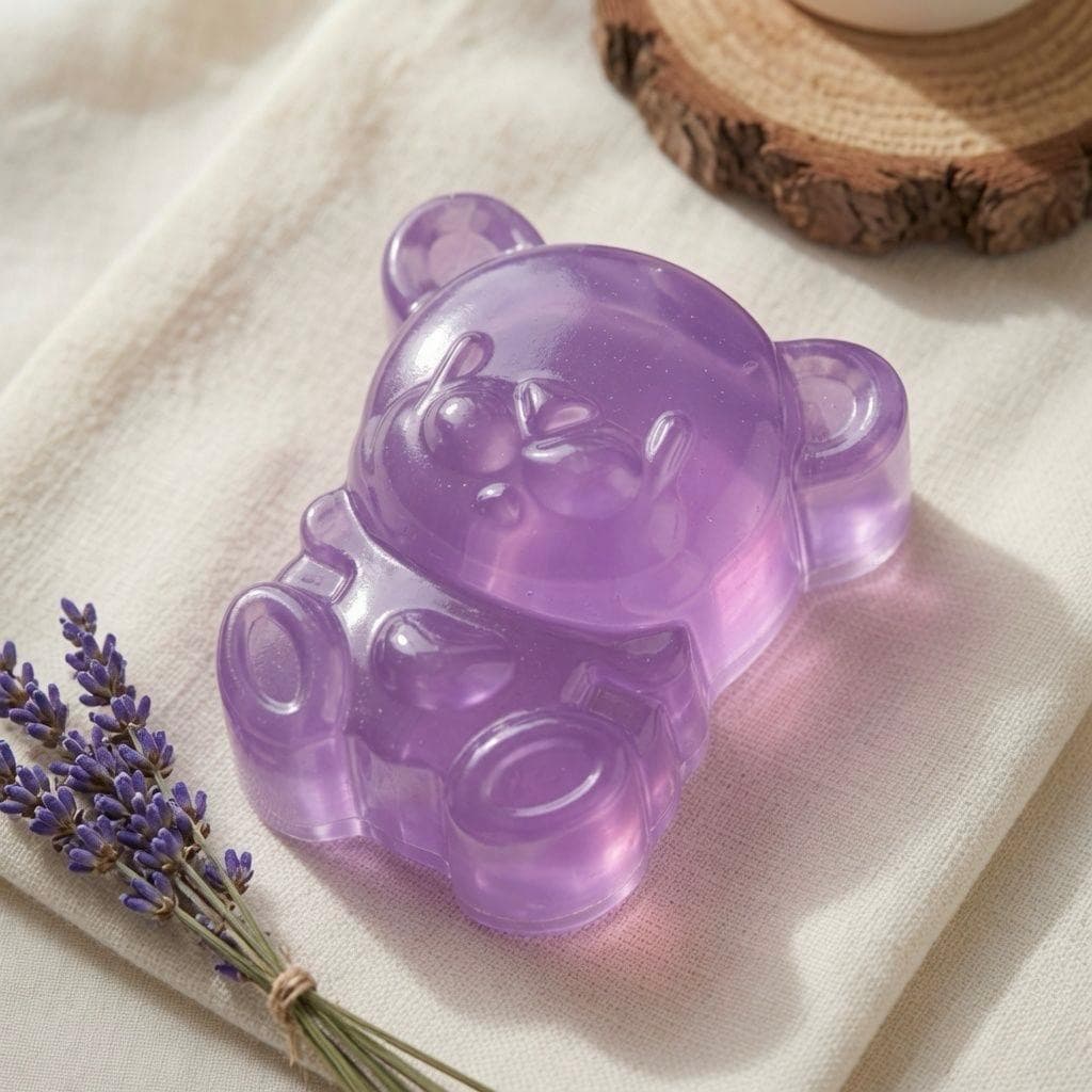 Bruno the Bear · Lavender Dream handmade floral soap bar — Florush