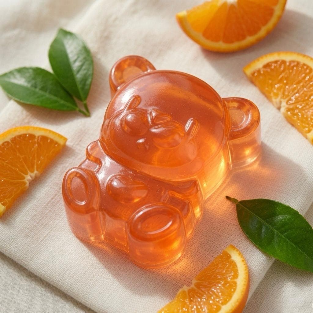 Bruno the Bear · Orange Grove handmade soap bar — Florush