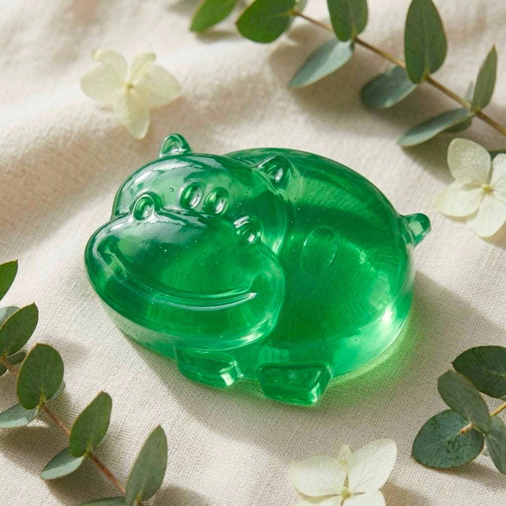 Hippy the Hippo · Eucalyptus Mist handmade soap bar — Florush