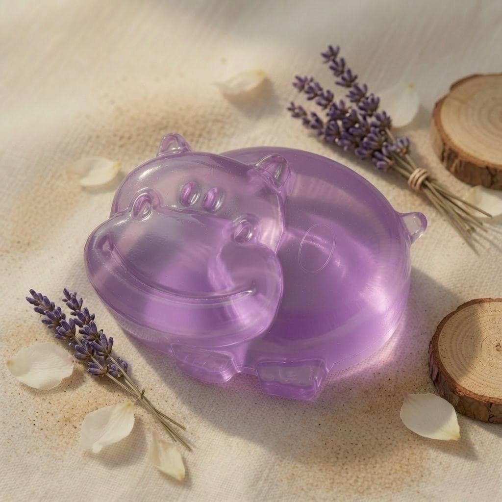 Hippy the Hippo · Lavender Dream handmade floral soap bar — Florush