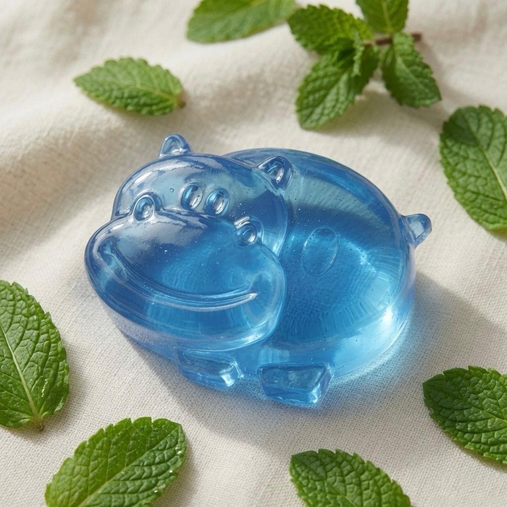 Hippy the Hippo · Peppermint Breeze handmade soap bar — Florush