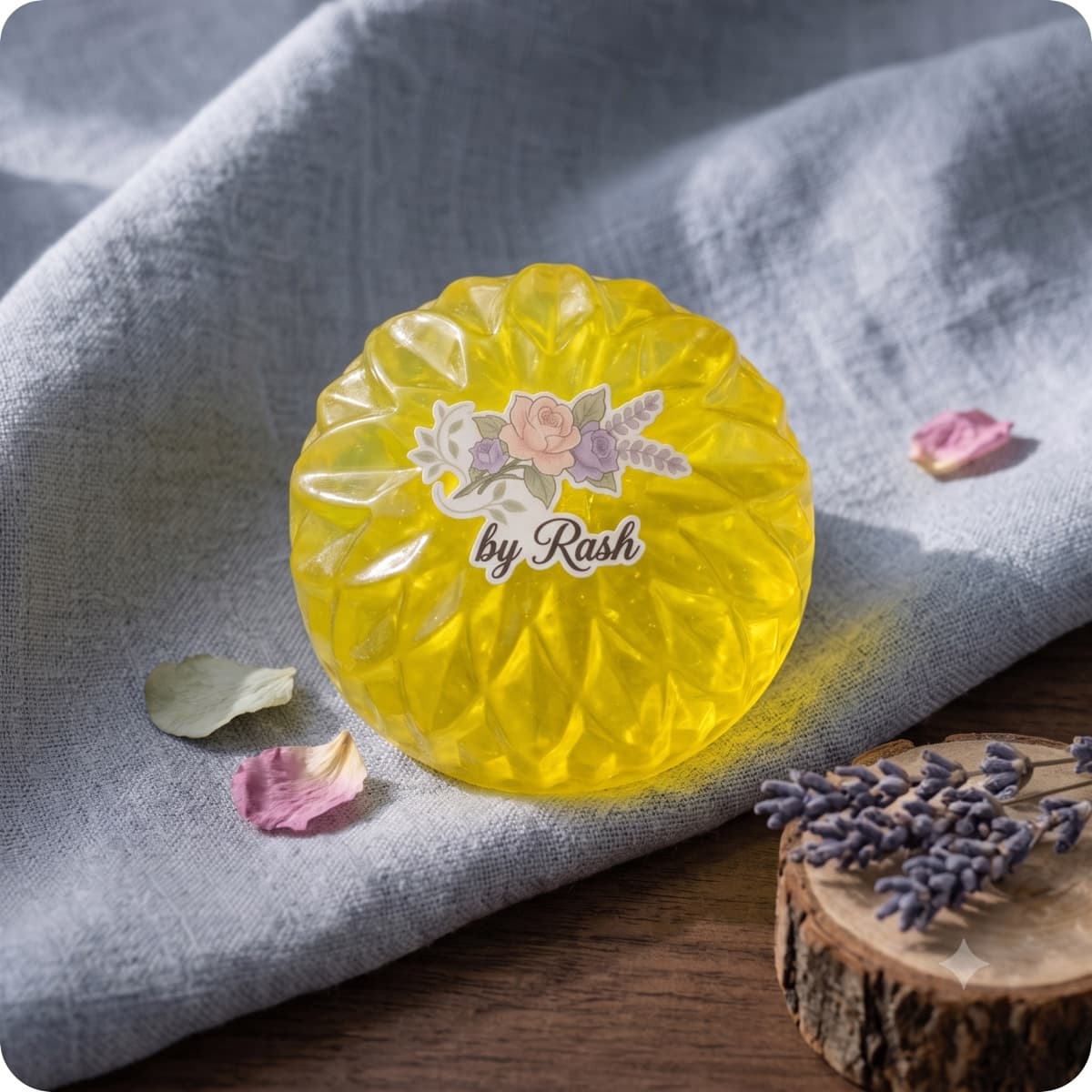 Lemongrass Sunrise handmade soap bar — Florush