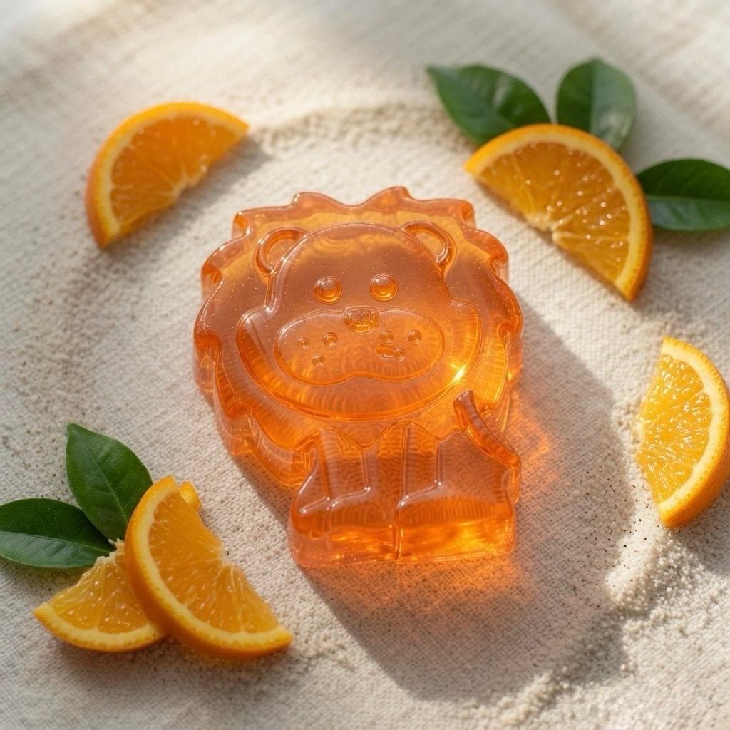 Leo the Lion · Orange Grove handmade soap bar — Florush
