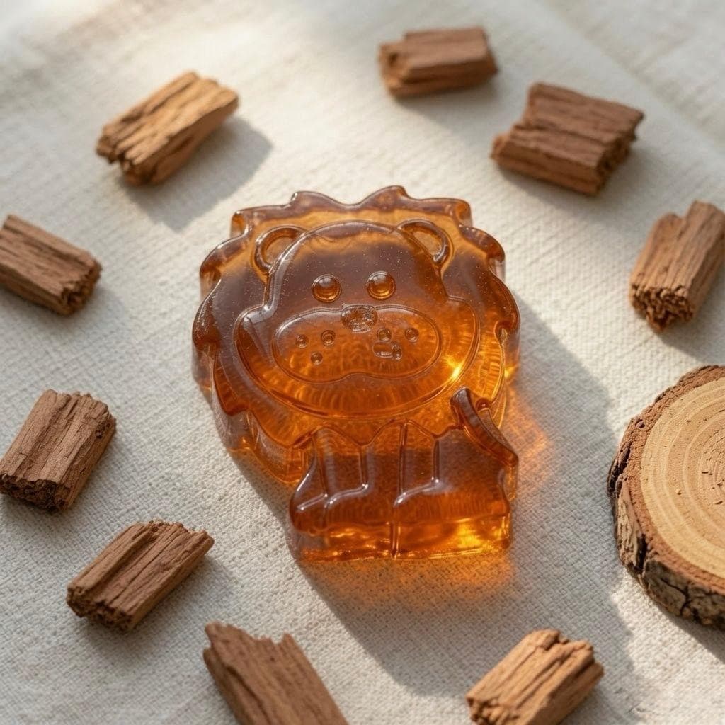 Leo the Lion · Timeless Sandalwood handmade soap bar — Florush